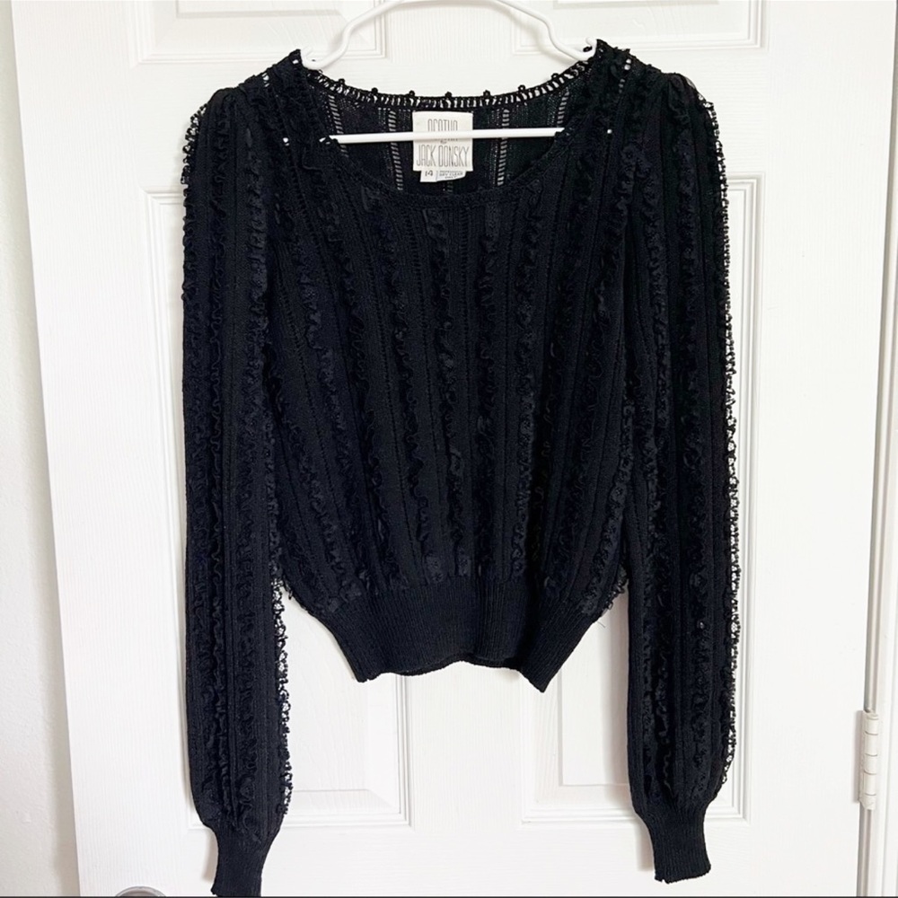 Agatha by Jack Donsky | Vintage Cropped Sweater